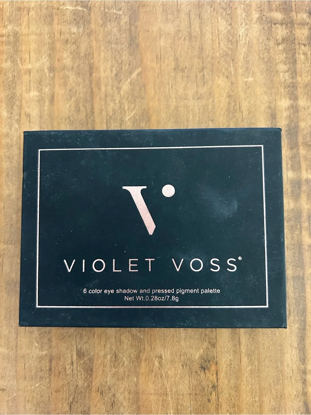 Violet Voss Eyeshadow Palette with Rose Gold Accents